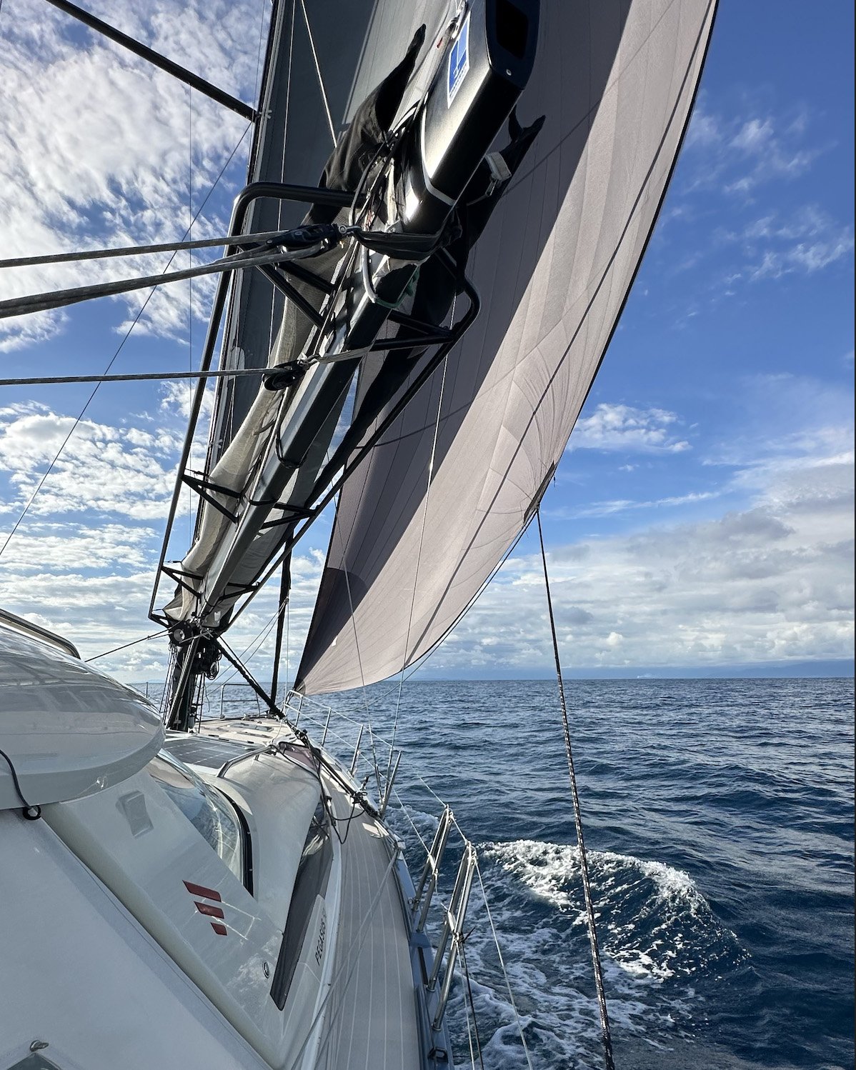 Sine Finis Now Sailing Towards Costa Rica