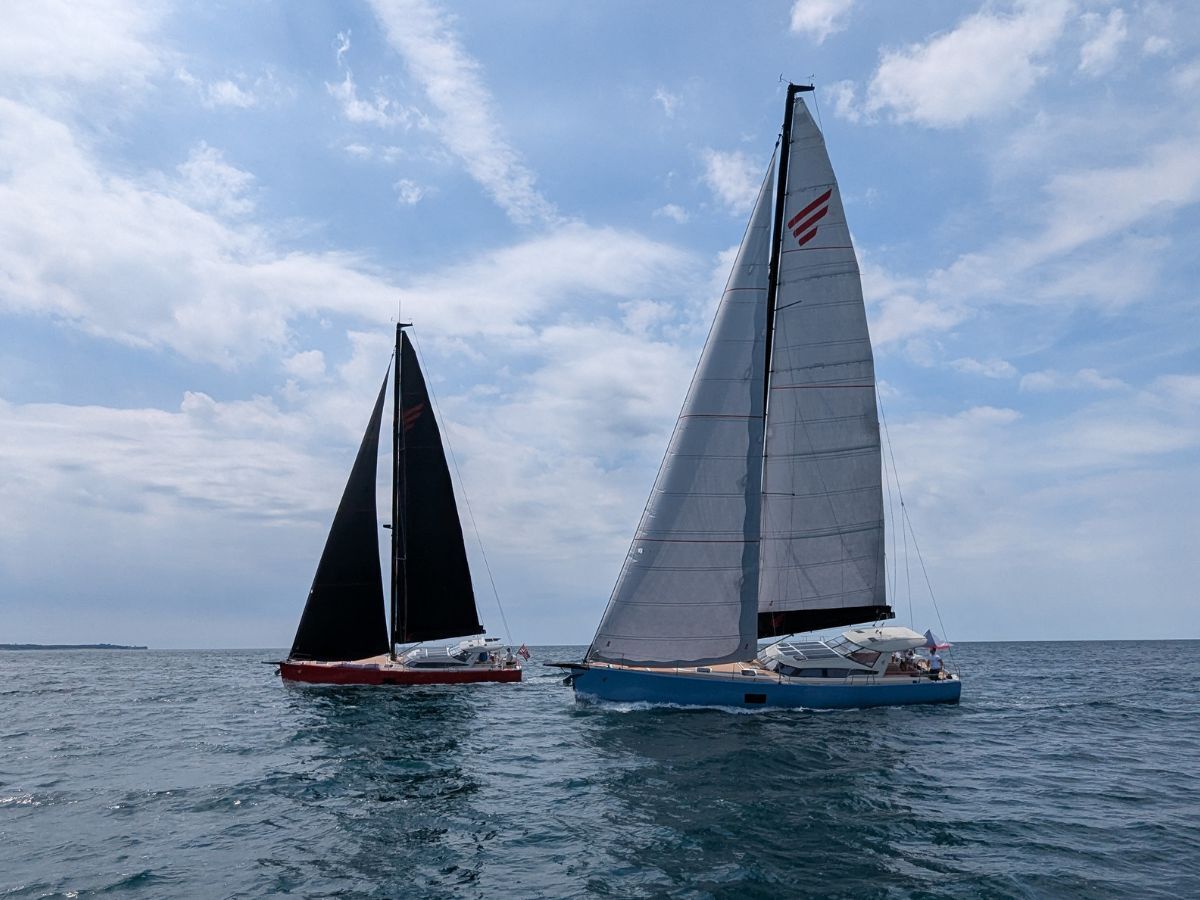 Two Pegasus 50 yachts